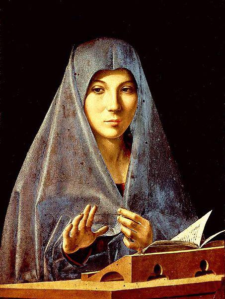 Antonello da Messina Virgin Annunciate Norge oil painting art